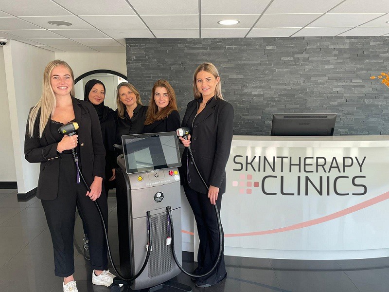 De balie van Hairless Laser Clinics